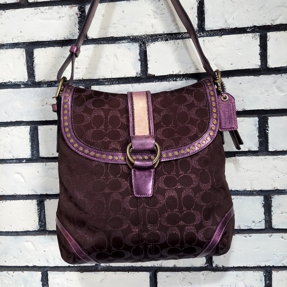 Coach Lurex shoulder bag - Picture 8 of 8